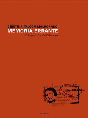 cover image of Memoria errante